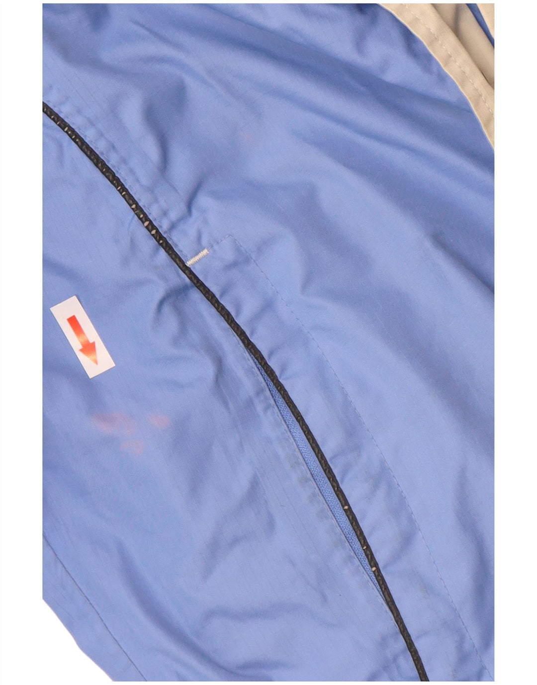 Musto Womens Windbreaker Jacket UK 12 Medium  Blue Polyester