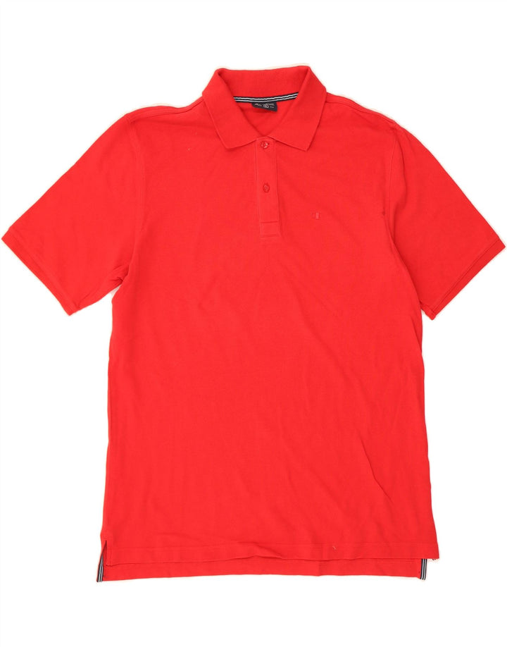 CHAMPION Mens Polo Shirt Large Red Cotton Vintage Champion and Second-Hand Champion from Messina Hembry 