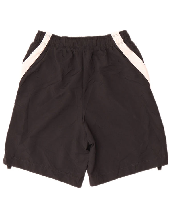 Nike Boys Dri Fit Standard Sport Shorts 13-14 Years XL Black Colourblock
