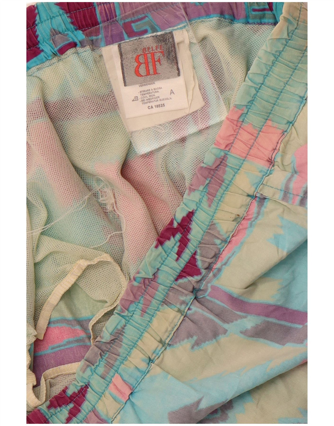 Belfe Mens Large Multicoloured Geometric Cotton