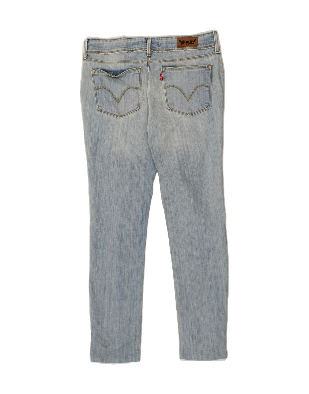 LEVI'S Womens 570 Slim Jeans W32 L27 Blue Vintage Levi's and Second-Hand Levi's from Messina Hembry 