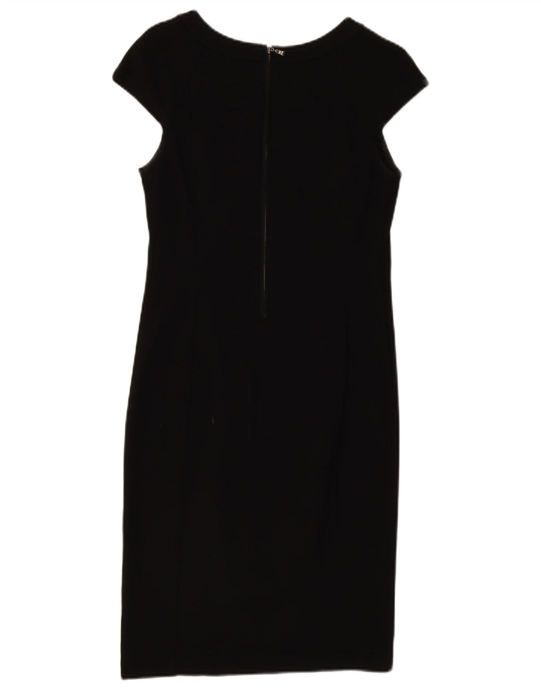 Ted Baker Womens Sheath Dress Size 2 Small Black Viscose