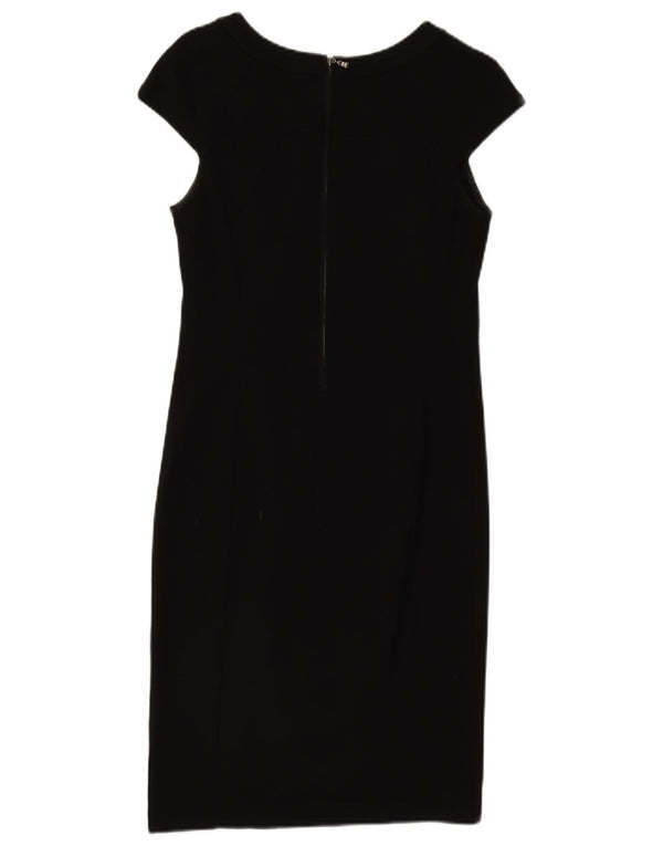Ted Baker Womens Sheath Dress Size 2 Small Black Viscose