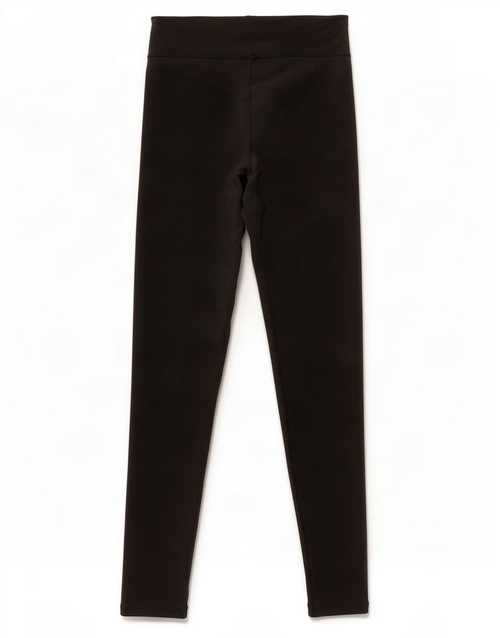 Nike Womens Dri Fit Leggings UK 12 Medium Black Polyester