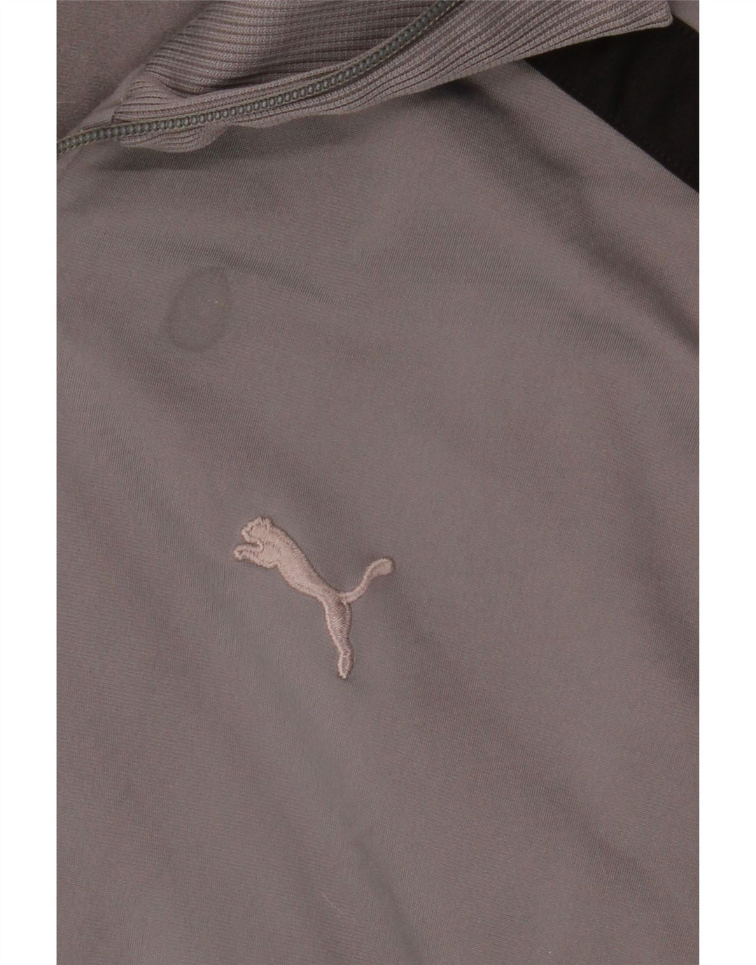 PUMA Mens Tracksuit Top Jacket XL Grey Colourblock Polyester