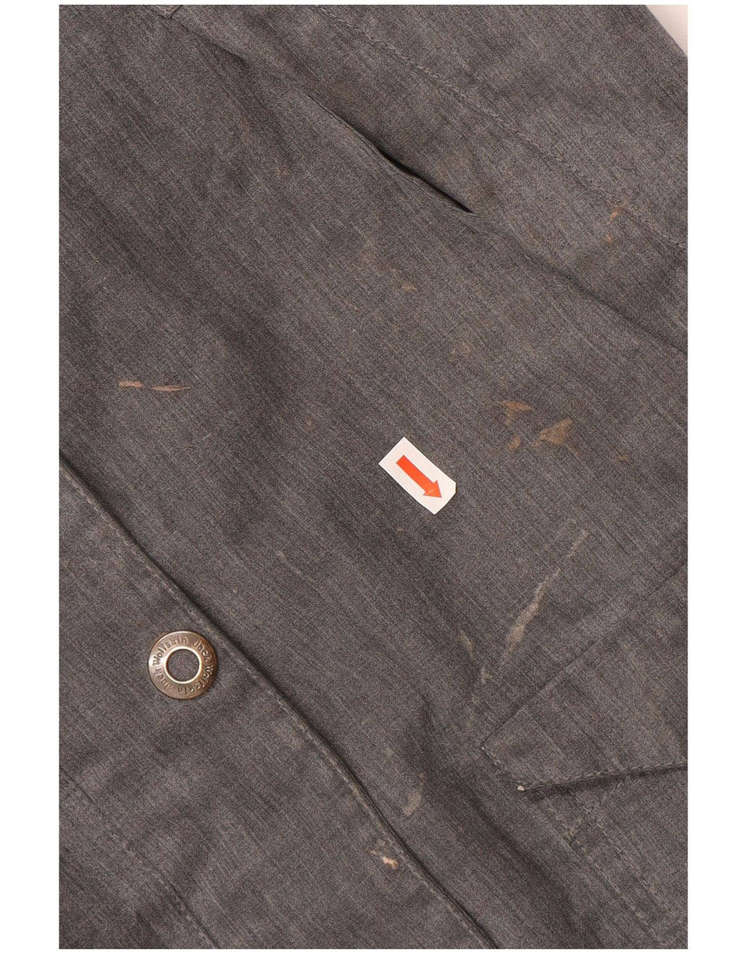 JACK WOLFSKIN Womens Hooded Parka Jacket UK 10 Small  Grey Polyester