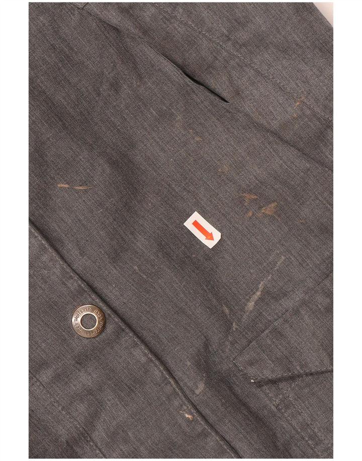 JACK WOLFSKIN Womens Hooded Parka Jacket UK 10 Small  Grey Polyester