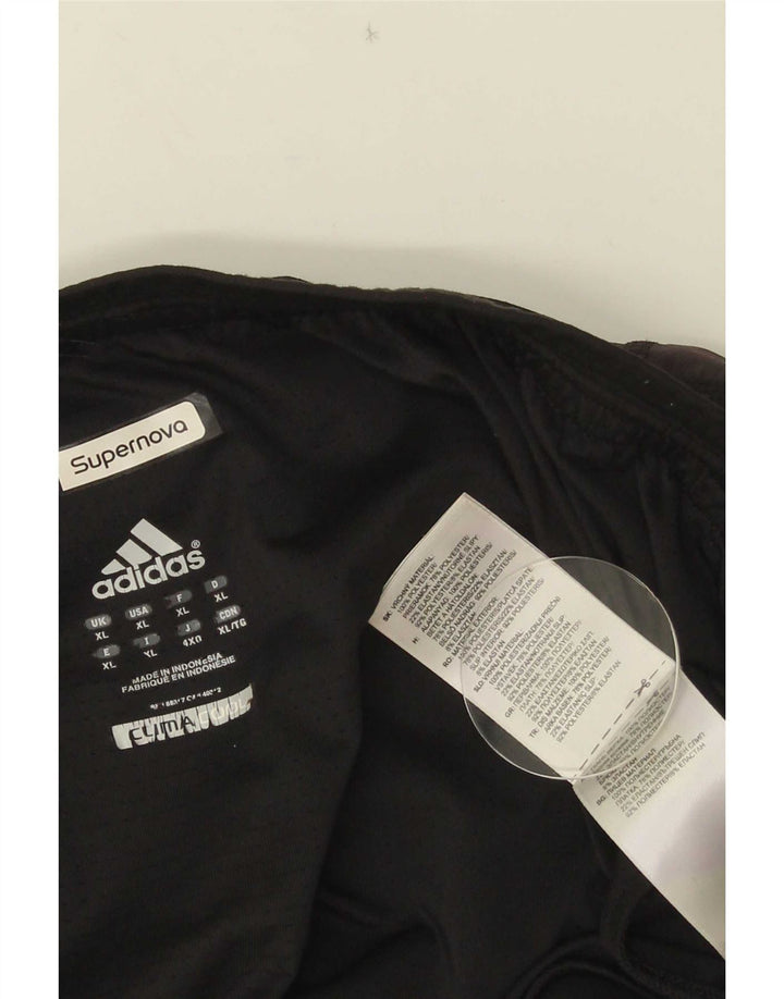 Adidas Mens Climacool Sport Shorts XL Black Colourblock Polyester