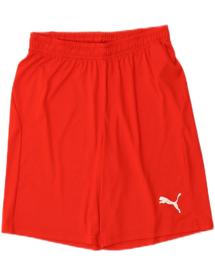 PUMA Mens Sport Shorts Small  Red Polyester Vintage Puma and Second-Hand Puma from Messina Hembry 