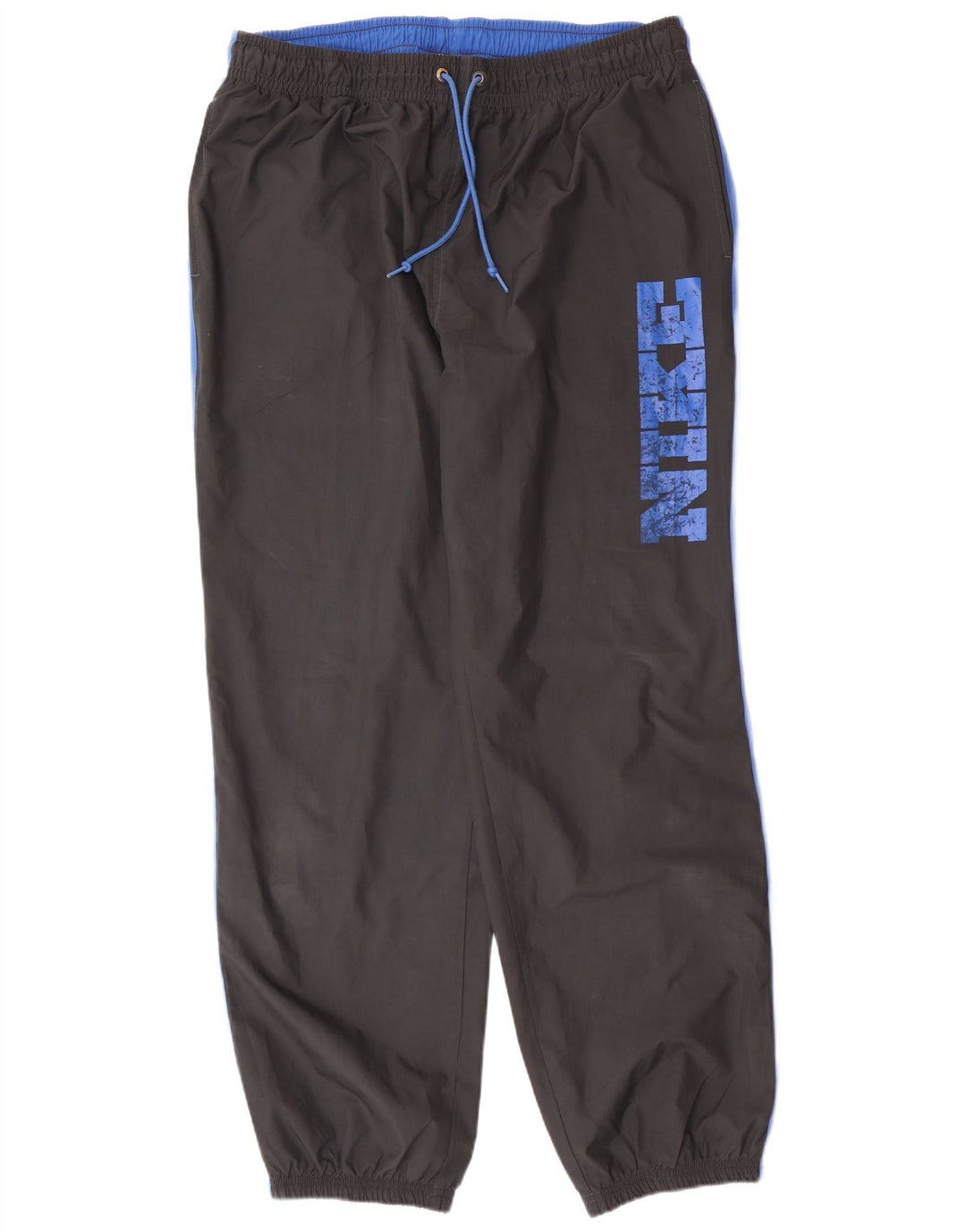 NIKE Mens Graphic Tracksuit Trousers Joggers XL  Grey Colourblock