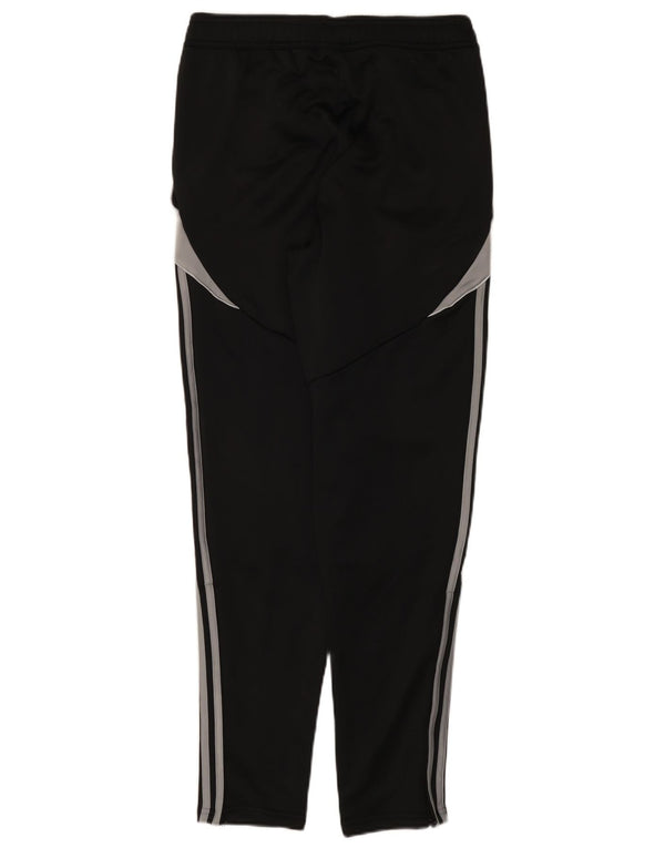 Adidas Mens Tracksuit Trousers Medium Black Colourblock Polyester