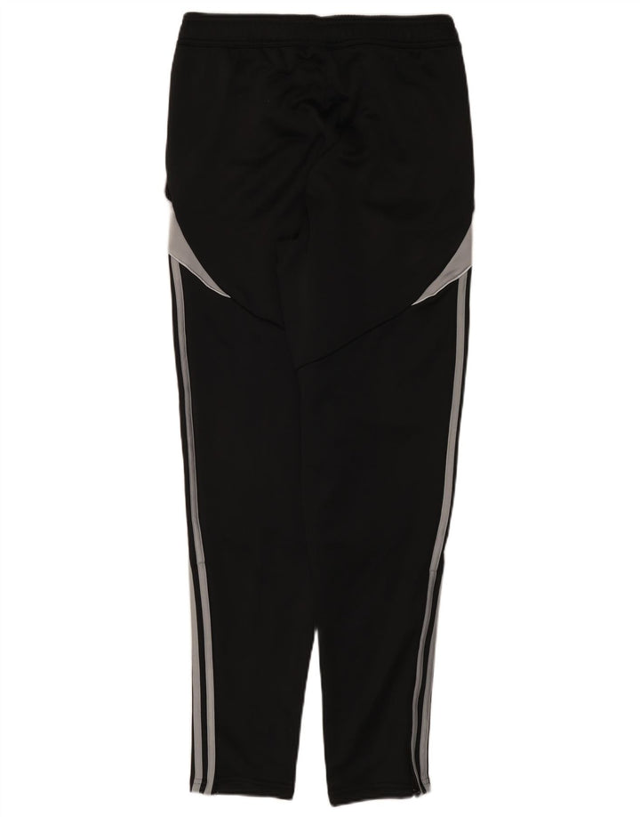 Adidas Mens Tracksuit Trousers Medium Black Colourblock Polyester