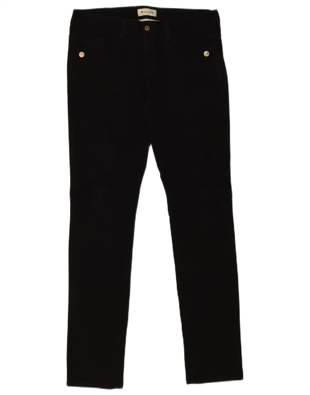 MASSIMO DUTTI Womens Skinny Jeans EU 40 Medium W30 L32 Black