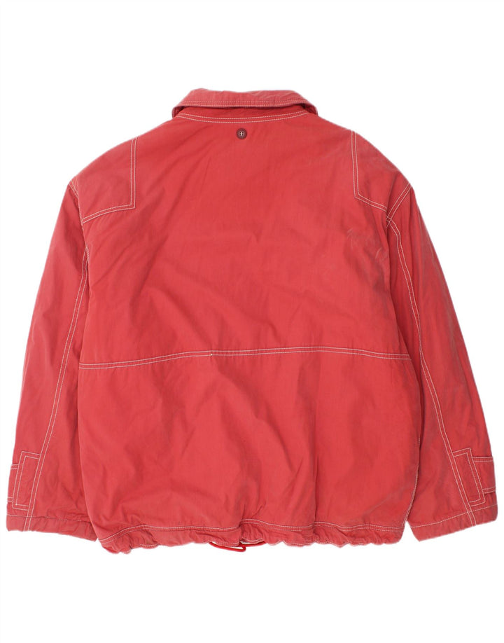 Vintage Mens Windbreaker Jacket UK 42 XL Red