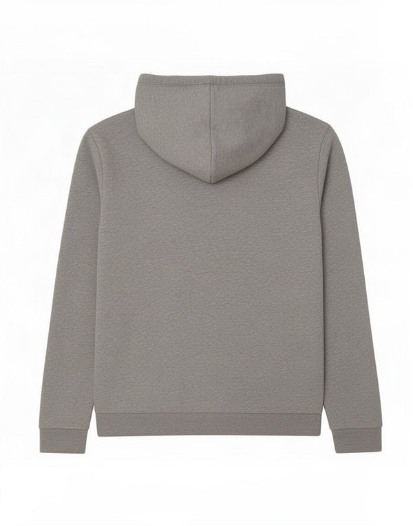 Adidas Mens Hoodie Jumper Medium Grey Cotton