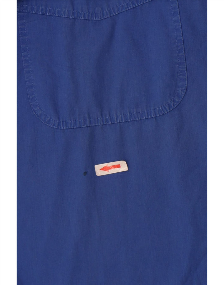 Levi's Mens Short Sleeve Shirt XL Blue Cotton