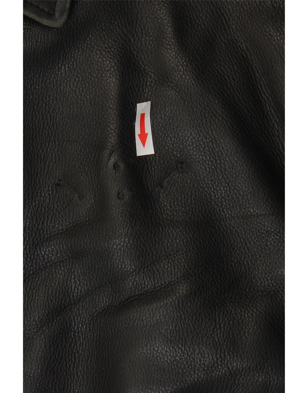 Vintage Mens Leather Jacket UK 44 2XL Black