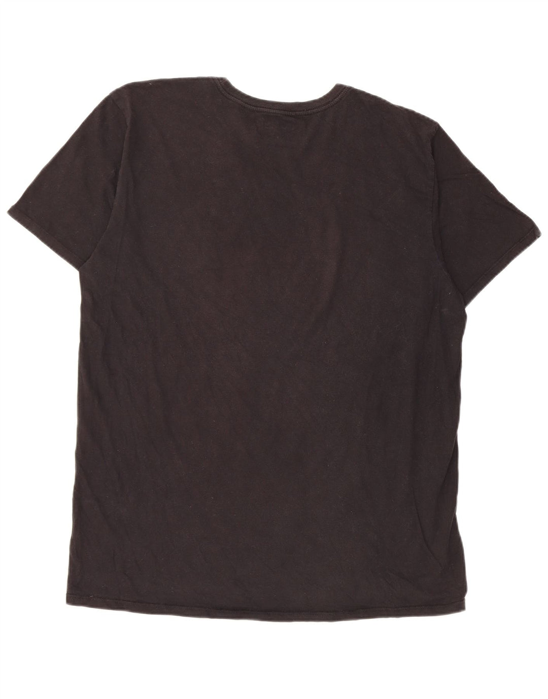 Harley Mens Graphic T-Shirt Top Large Black Cotton