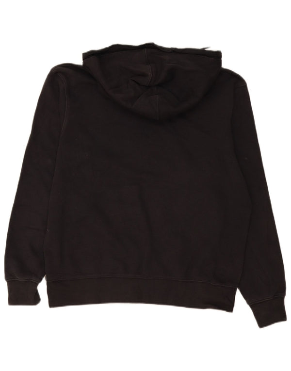 Nike Mens Hoodie Jumper Small Black Cotton