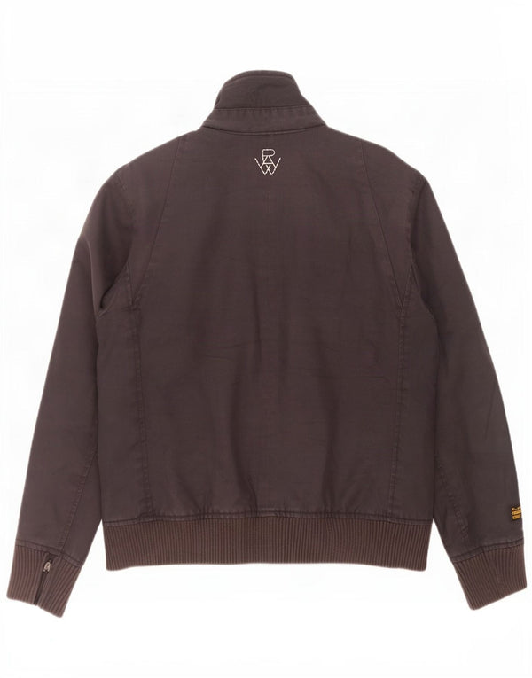 G-Star Raw Mens Military Jacket UK 42 XL Black Cotton