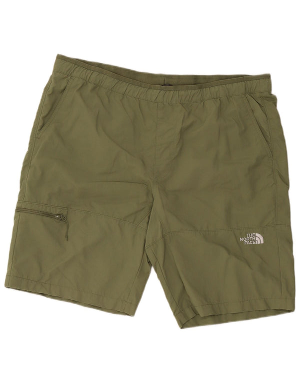 The North Face Mens Cargo Sport Shorts Large Khaki Nylon