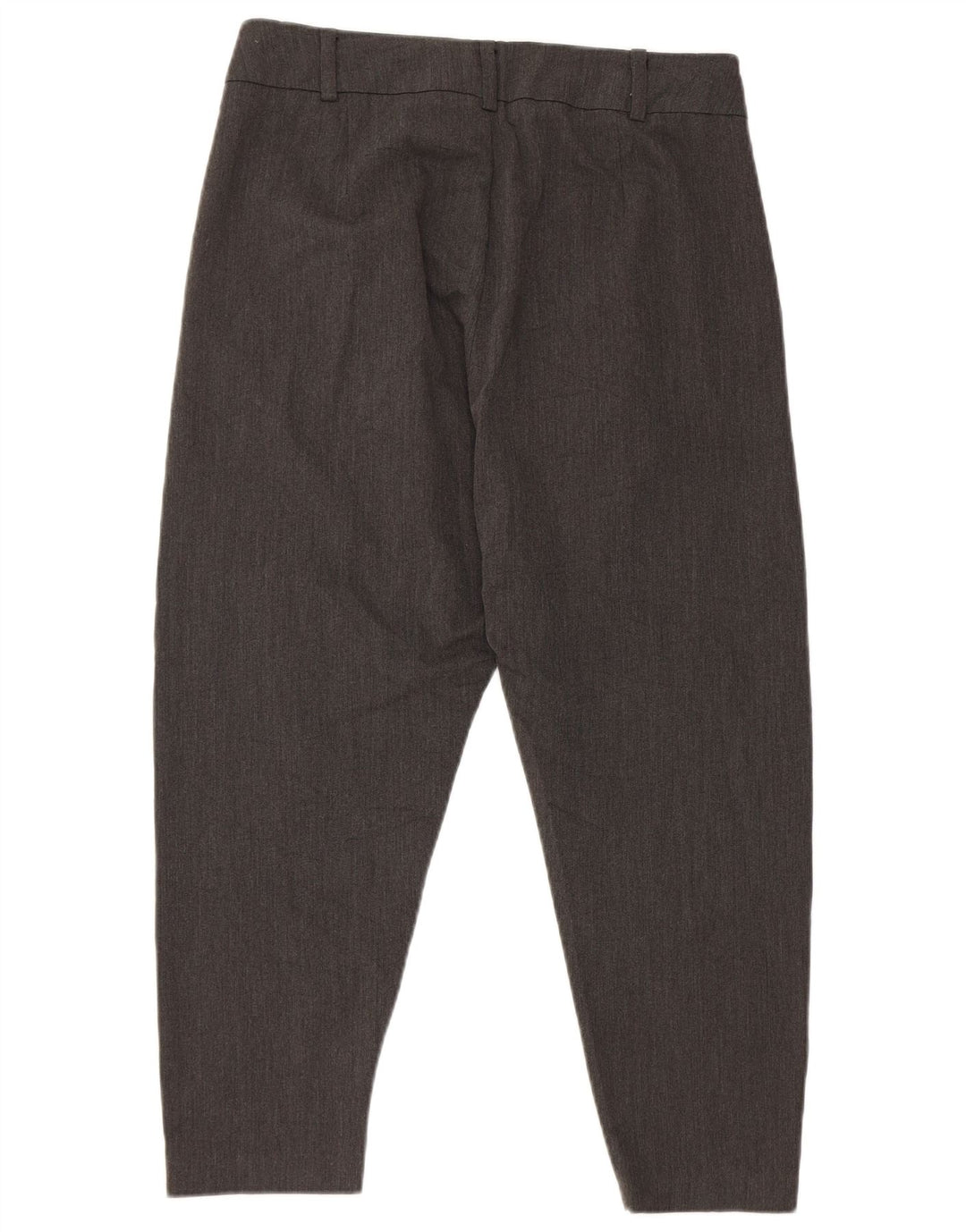 Zara Womens Capri Harem Trousers Small W26 L20 Grey Viscose
