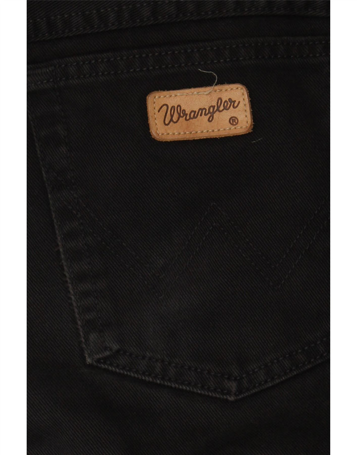 WRANGLER Mens Straight Jeans W38 L32 Black