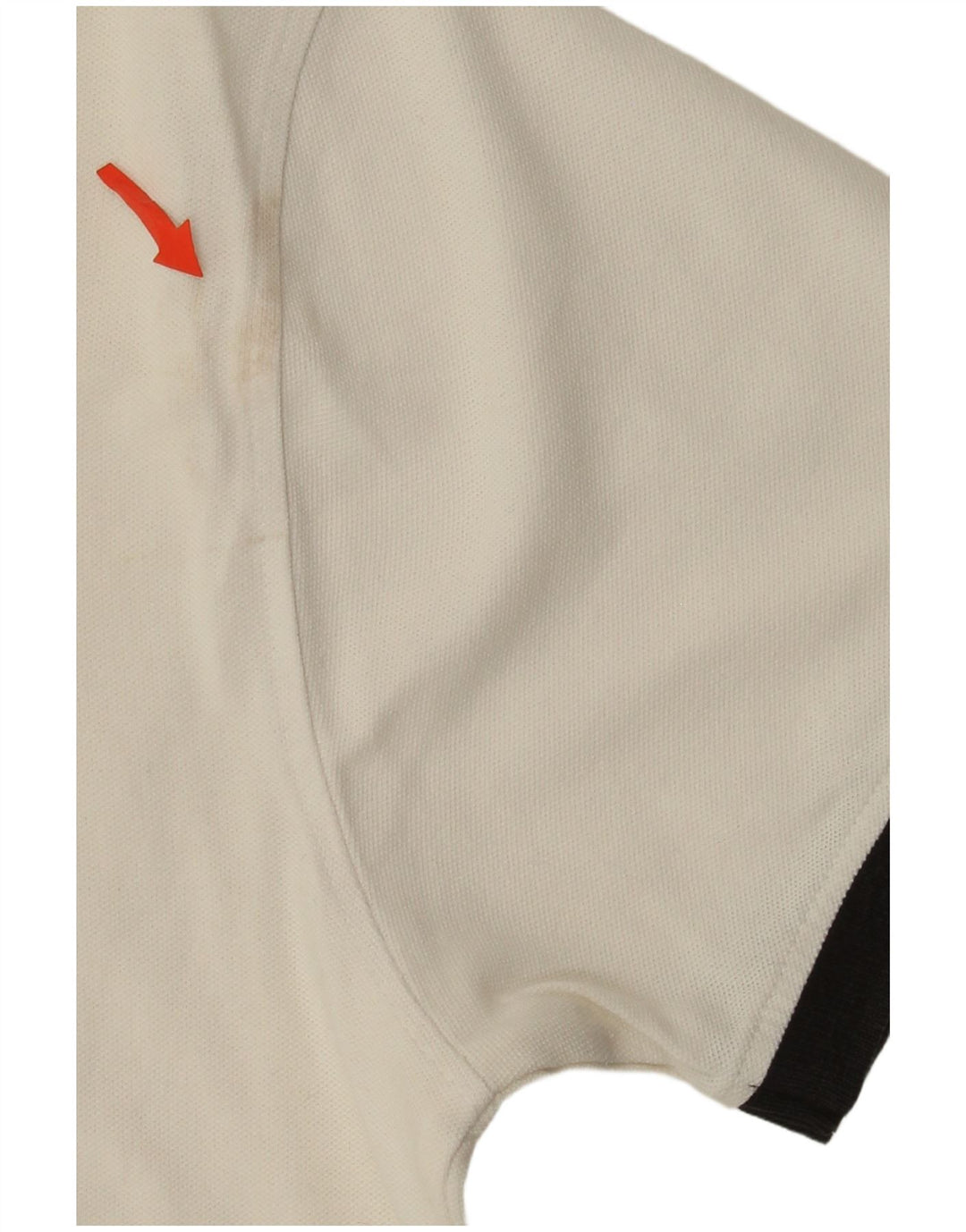 Trussardi Mens Polo Shirt Large White Cotton