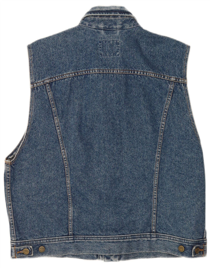 Lee Womens Denim Gilet UK 18 XL Blue