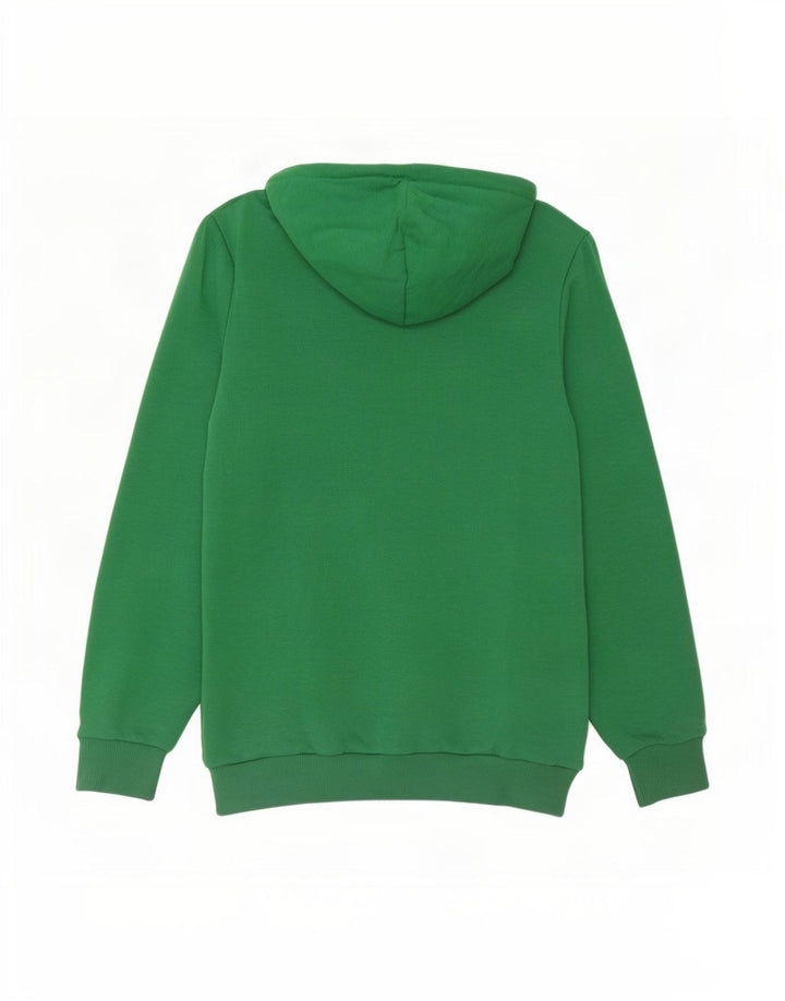 Puma Mens Graphic Hoodie Jumper Medium Green