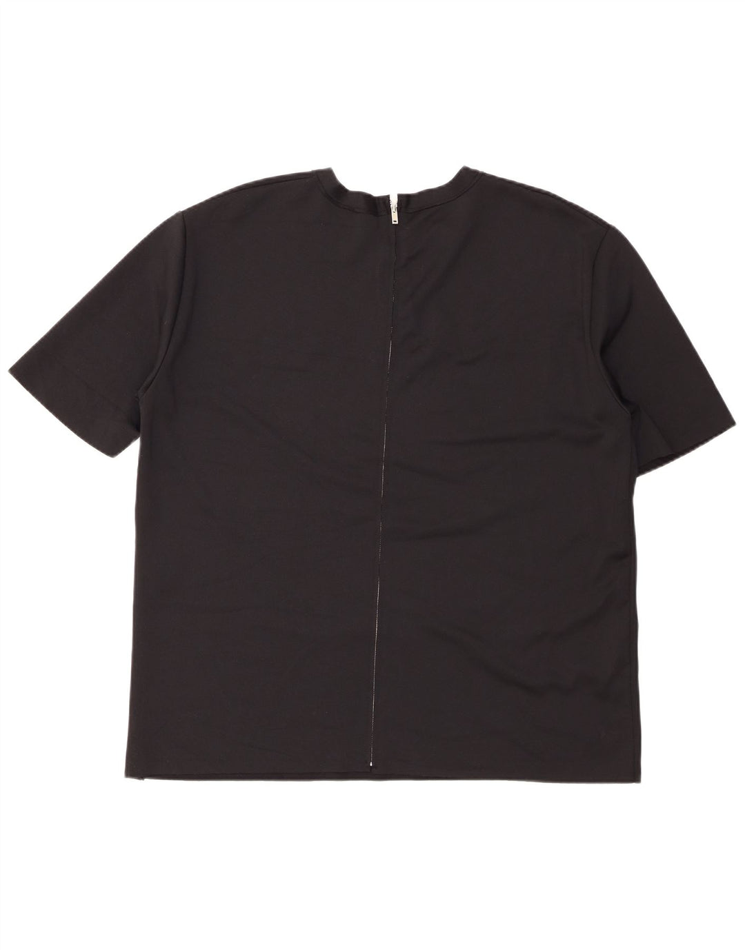 Zara Womens T-Shirt Top UK 16 Large Black