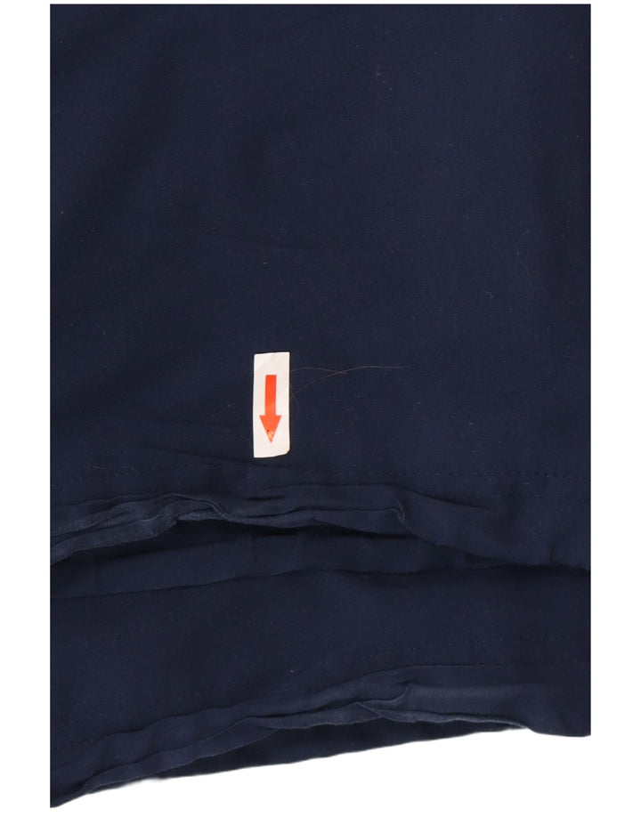 Adidas Mens Climalite Tracksuit Trousers Medium  Navy Blue Polyester