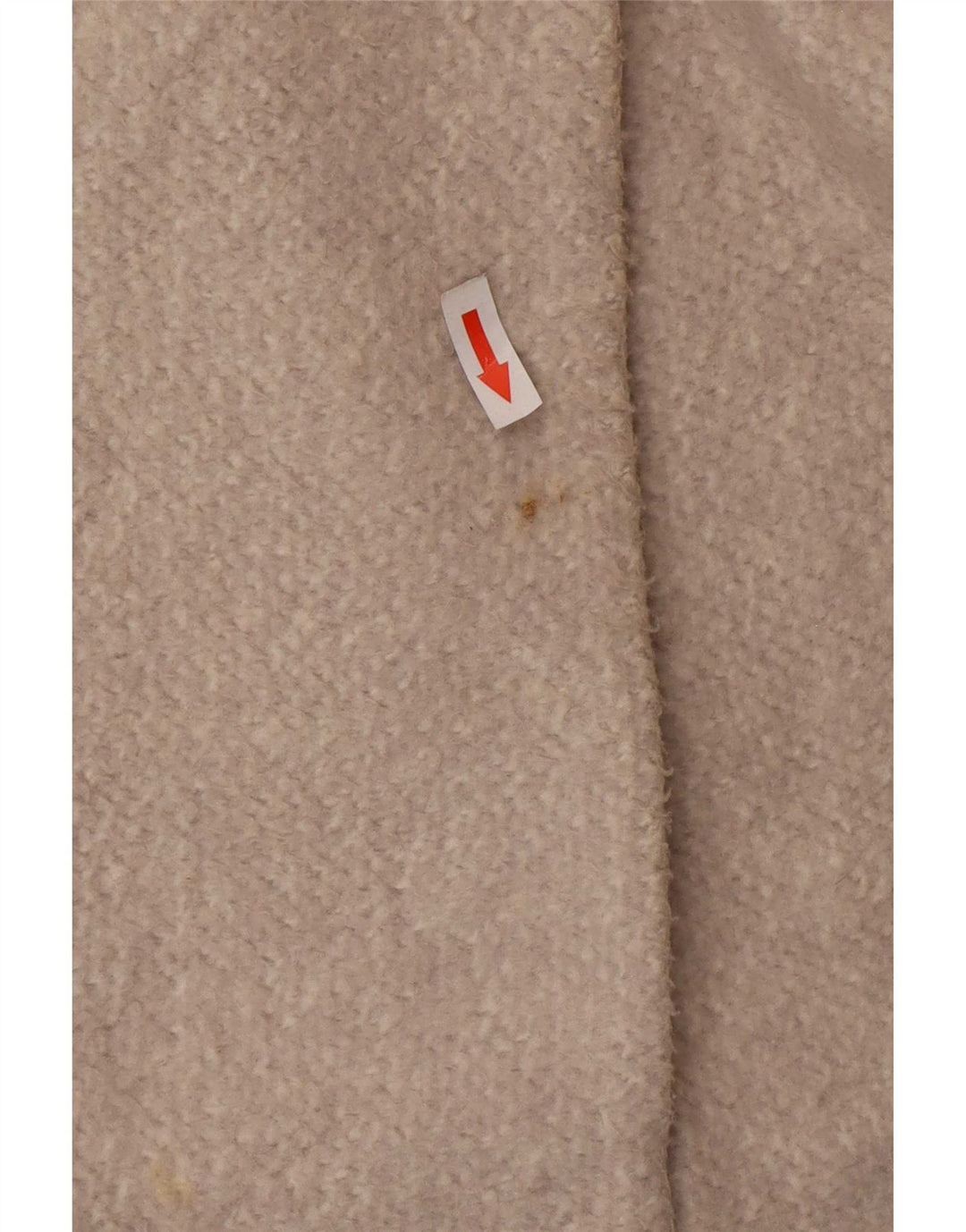 Zara Womens Pullover Overcoat UK 10 Small Grey Cotton
