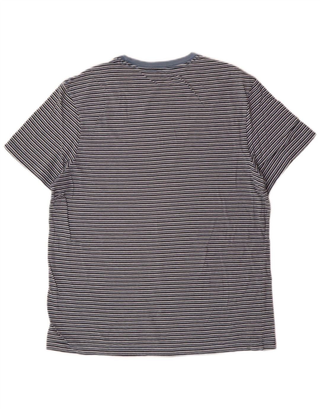 J. CREW Womens T-Shirt Top UK 14 Medium Blue Striped