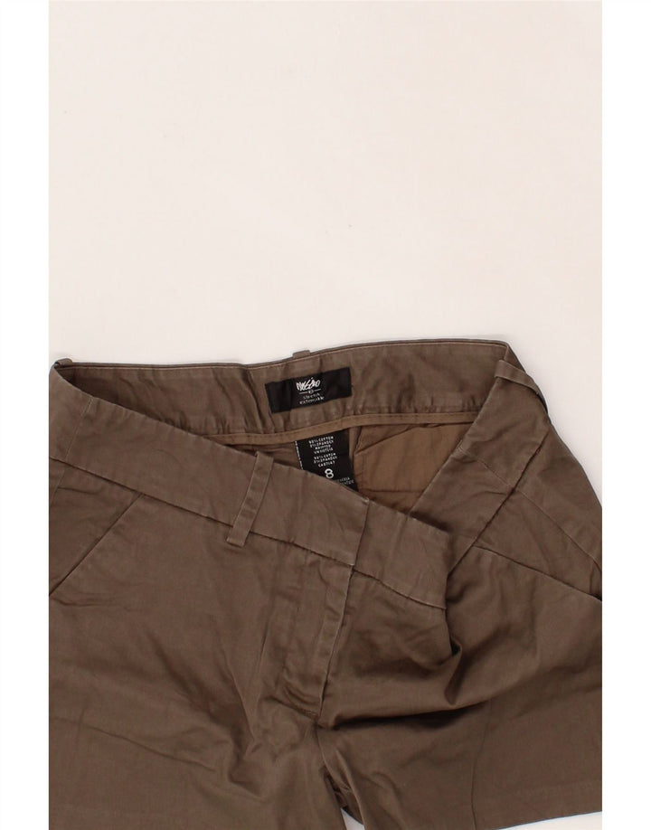 MOSSIMO Womens Chino Shorts US 8 Medium W30  Brown Cotton Vintage Mossimo and Second-Hand Mossimo from Messina Hembry 