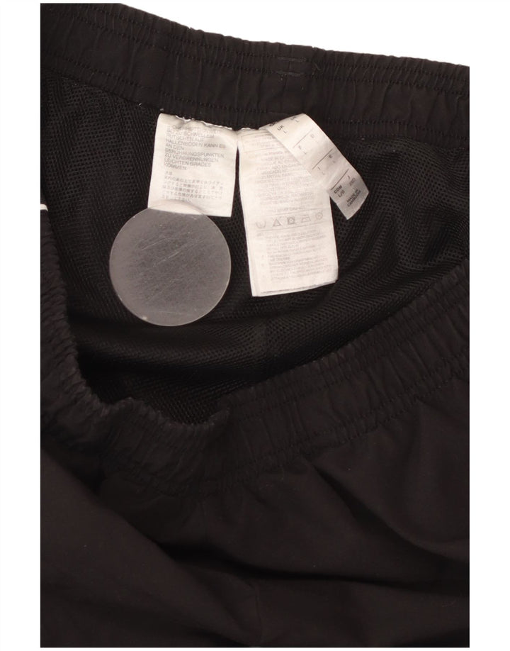 ADIDAS Mens Tracksuit Trousers Large  Black Polyester