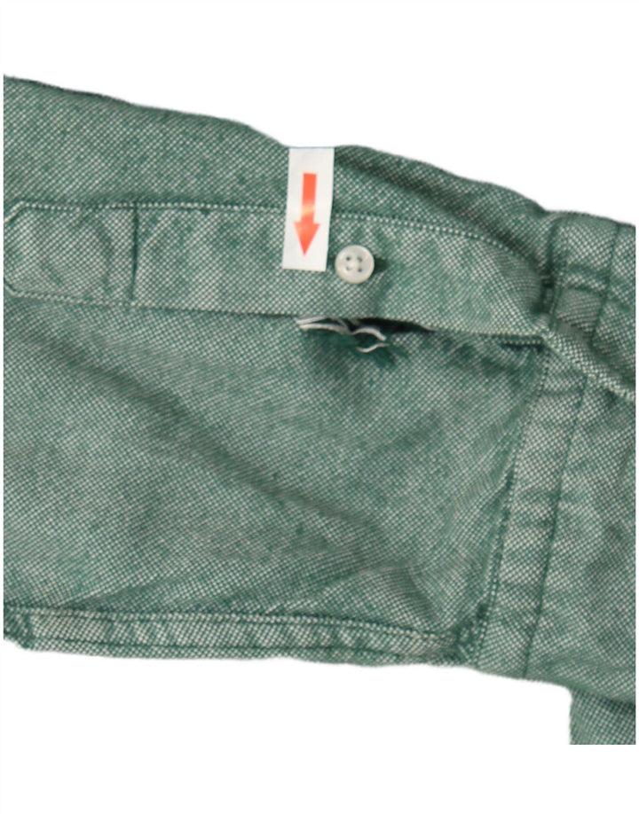 Massimo Dutti Mens Shirt XL Green