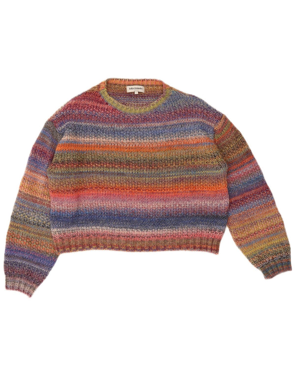 LOLLYS LAUNDRY Womens Crew Neck Jumper Sweater UK 16 Large Multicoloured