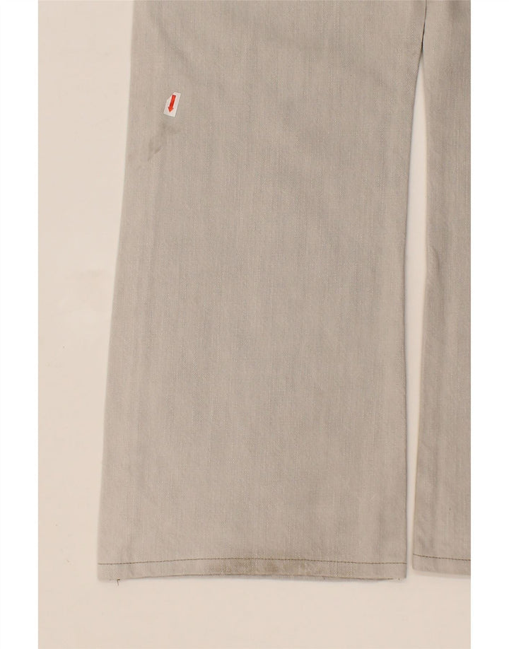 ARMANI Womens Bootcut Jeans W34 L29 Grey Cotton Vintage Armani and Second-Hand Armani from Messina Hembry 