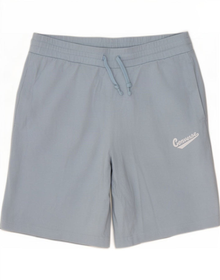 Converse Mens Sport Shorts Medium Blue Cotton