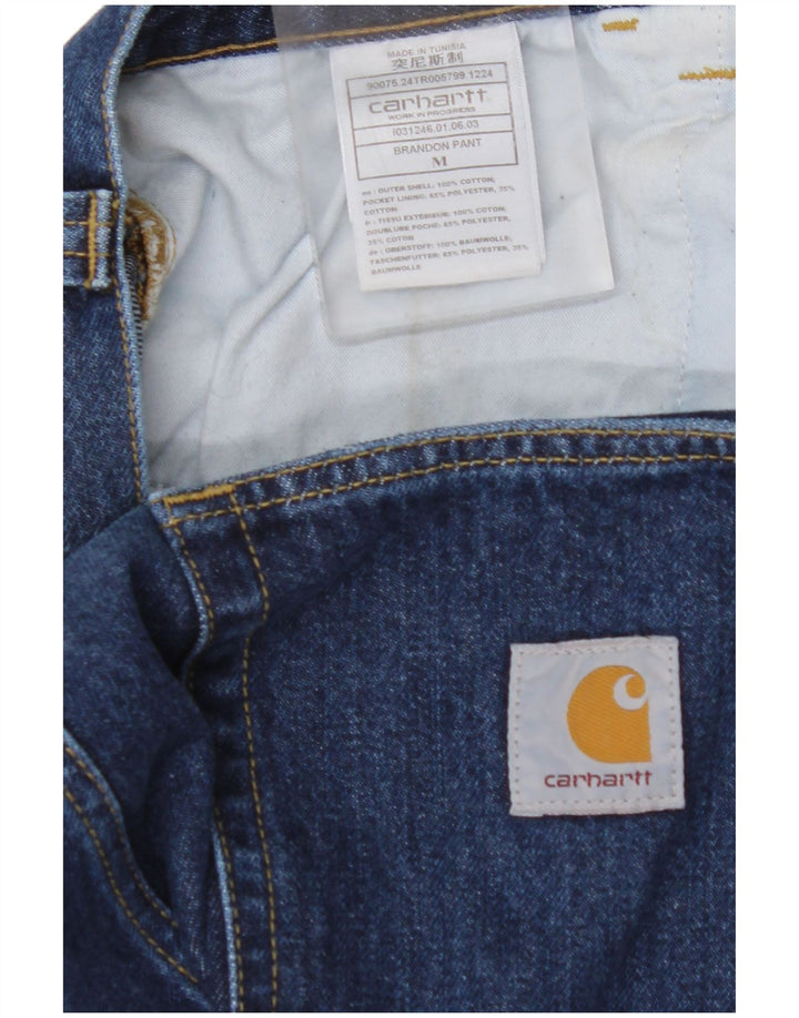 CARHARTT Mens Tapered Jeans Medium W36 L29 Blue Cotton