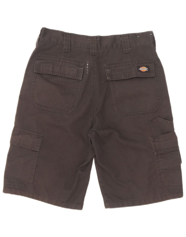 Dickies Mens Cargo Shorts W34 Large Black Polyester
