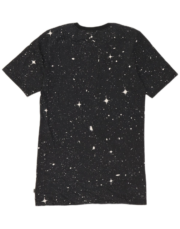 Nike Mens Graphic T-Shirt Top Small Black Spotted