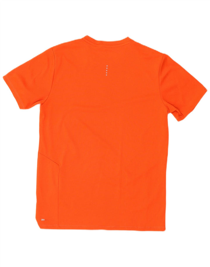 PUMA Mens T-Shirt Top Small Orange