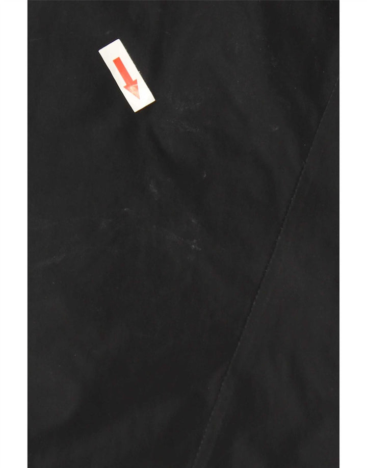 Calvin Klein Womens Bomber Jacket UK 12 Medium Black