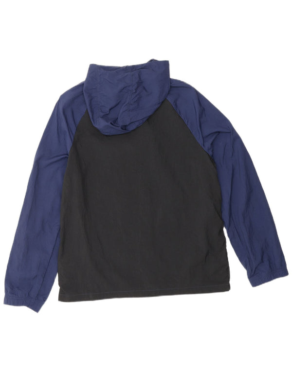 NIKE Boys Standard Tracksuit Top Jacket 13-14 Years XL Navy Blue