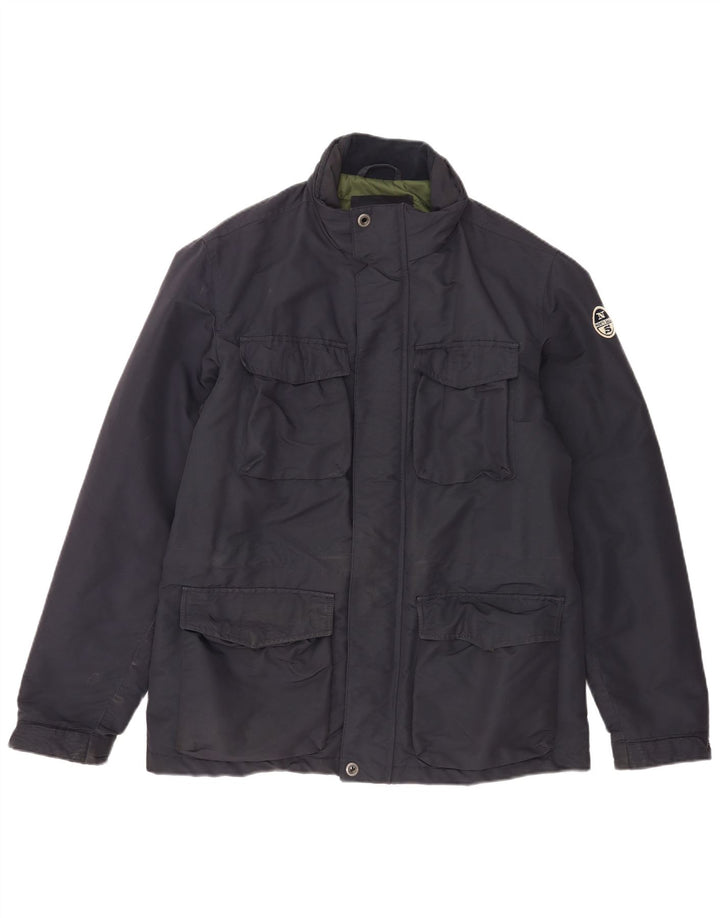 North Sails Mens Windbreaker Jacket UK 42 XL Navy Blue Polyester