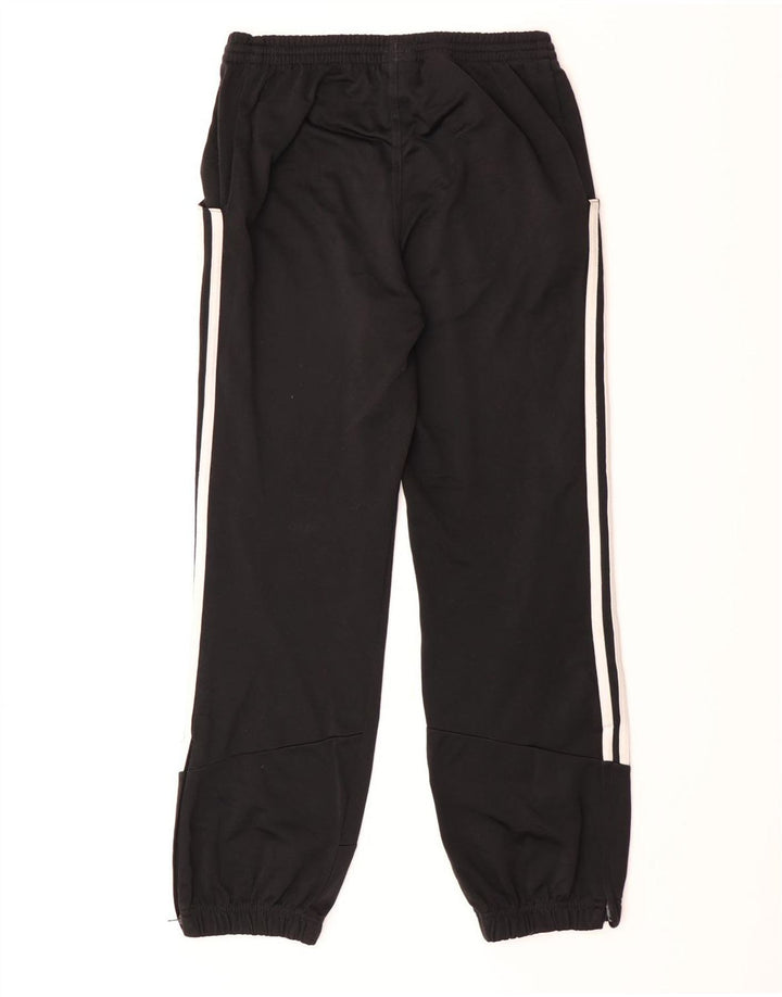 Adidas Boys Tracksuit Trousers Joggers 11-12 Years  Black Polyester