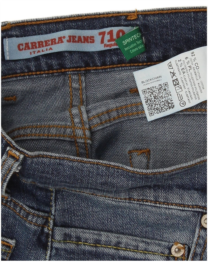 Carrera Mens 710 Regular Fit Slim Jeans W32 L33 Blue Cotton