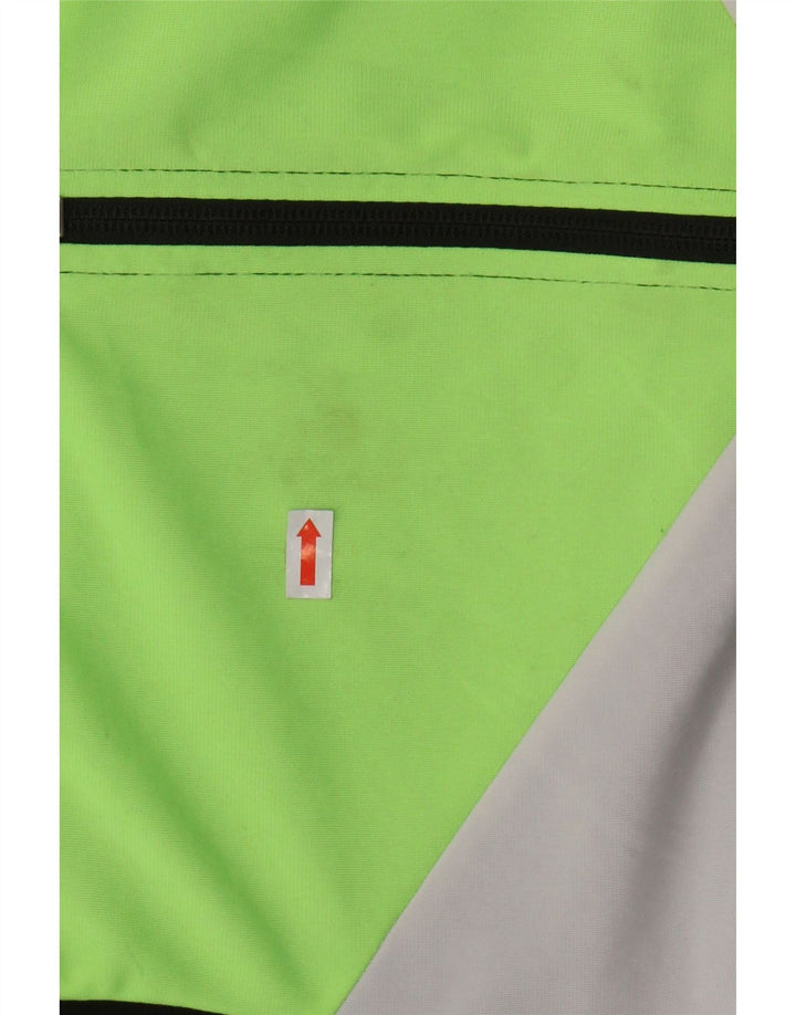 PUMA Boys Tracksuit Top Jacket 13-14 Years Black Colourblock